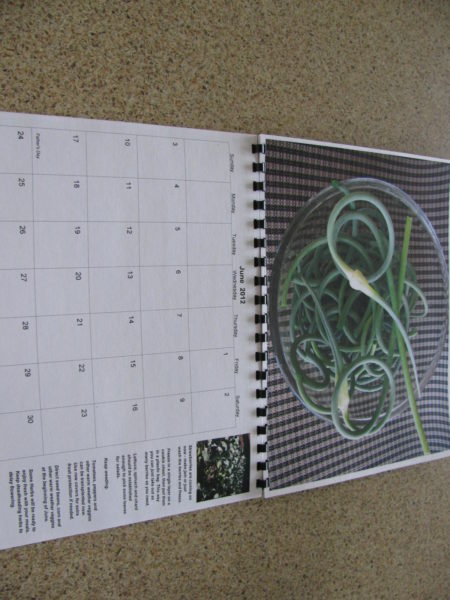 2012 Gardening Tips Calendar