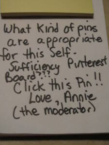 Self Sufficiency board on Pinterest