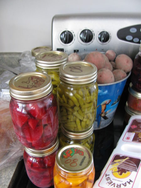 Shop from your pantry all winter long. #canning #food #garden