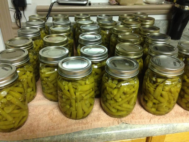 Shop from your pantry all winter long. #canning #food #garden