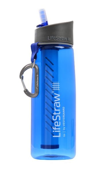 LifeStraw Go Water Bottle makes a great stocking stuffer or gifts for preppers
