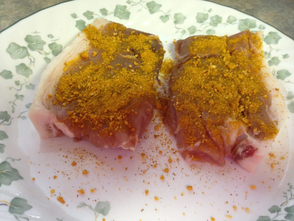 Turmeric Garlic Pork Chops Recipe