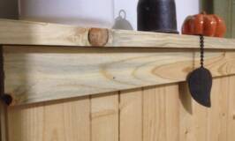stair landing renovation, pine beetle wood, house renos