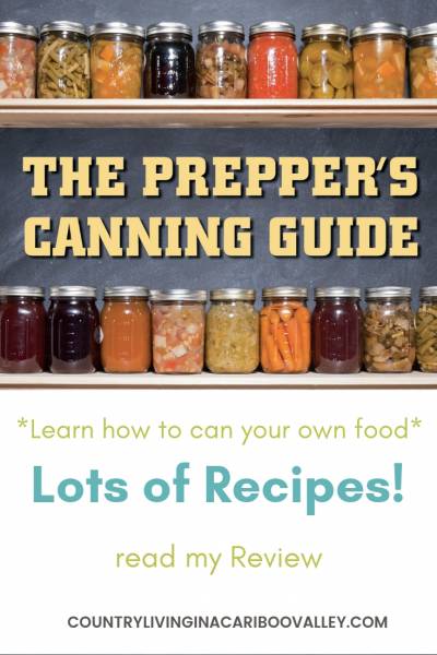 Prepper's Canning Guide book cover