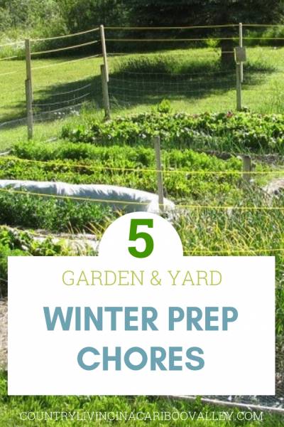 Have you got the garden and yard ready for winter? Tool maintenance is only one thing you need to take care of. #gardening #endofseason #prepare #winter
