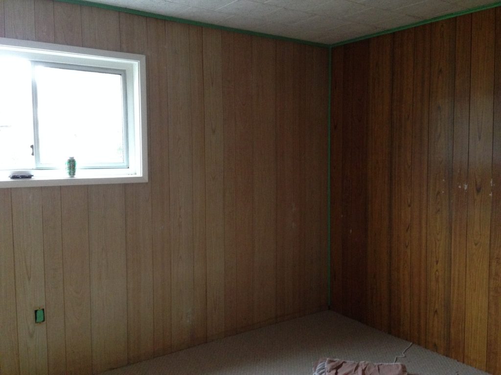 How To Paint Wood Paneling Country Living In A Cariboo Valley