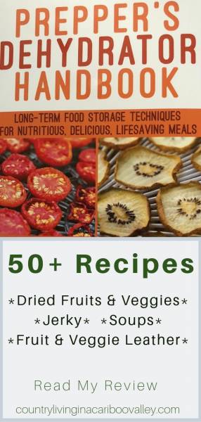 A copy of the Preppers Dehydrating Guide