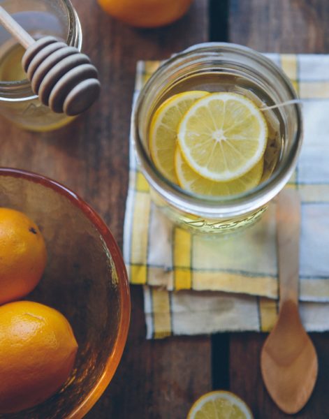 lemon infused honey