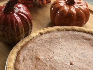 Fireball Pumpkin Pie recipe for a Fall dessert treat