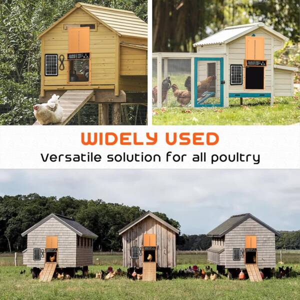 chicken coops with automatic door openers